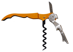 A very cool yellow Pulltex sommelier corkscrew